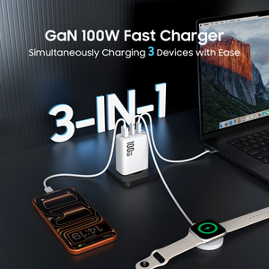 <span class=keywords><strong>Cargador</strong></span> Gan <span class=keywords><strong>de</strong></span> 100W para Teléfono Móvil y Portátil, USB C con PFC, Adaptador <span class=keywords><strong>de</strong></span> Carga Rápida <span class=keywords><strong>de</strong></span> Pared Portátil para <span class=keywords><strong>Samsung</strong></span> iPhone KC, <span class=keywords><strong>Cargador</strong></span> <span class=keywords><strong>de</strong></span> 100w Tipo C - Product Image 3