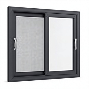<span class=keywords><strong>Ventanas</strong></span> Corredizas de Aluminio con Doble Vidrio Insonorizado y Eficiencia Energética, Resistentes a Huracanes, para Australia, 60 x 60 cm - Product Image 1