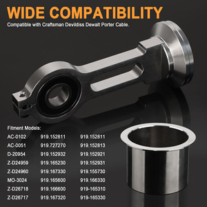Biela de conexión Cnspeed YC102546 de aleación de aluminio, pieza de repuesto para compresor de aire - Product Image 5