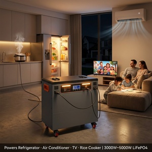 Station d'alimentation portable 5000W, générateur solaire 10000Wh, UPS, charge rapide MPPT, alimentation de secours pour toute la maison, hors réseau, urgence 3000W - Product Image 3