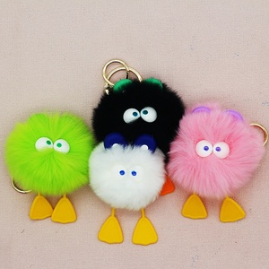 Wsnbwye <span class=keywords><strong>Porte</strong></span>-clés Cadeau Mignon, pour Sublimation <span class=keywords><strong>DIY</strong></span>, avec <span class=keywords><strong>Pompon</strong></span> Lettre et Boules en Peluche 3D, style Bonnets d'Hiver, Vente en Gros - Product Image 5