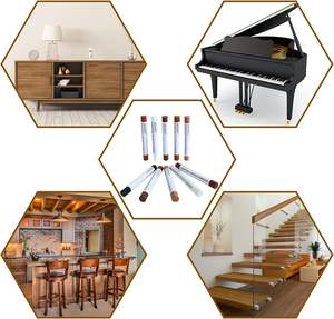 Crayons en bois pour meubles, stylo bâton de cire à gratter, bâtons de remplissage en bois pour réparer les rayures, les éraflures et les <span class=keywords><strong>fissures</strong></span>, vente en gros - Product Image 5