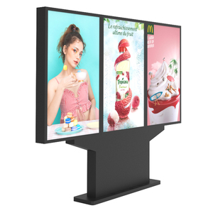 Pantallas de Menú Digitales para Exteriores con Protección IP66, con Pantalla LCD Simple, Doble o Triple, Letreros Electrónicos, Pantalla de Menú para Autoservicio - Product Image 1