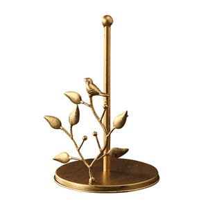 Mystic Arts Iron Tissue Holder <b>Stand</b> Metal Modern Simple Design For Home <b>Desktop</b> Kitchen Living Room Storage Rack - Product Image 5