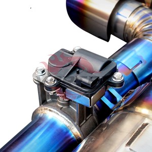 ระบบท่อไอเสีย Vortex Full Burnt Blue Titanium สำหรับ Porsche 718 Boxster Cayman 2.0T 2.5T Valvetronic Catback เสียงดุดัน - Product Image 6