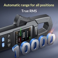 Multimeter Clamp Meter Digital TNIRSI DMC-100 dengan Auto Range True RMS, Data Holder, NCV/LIVE & Pengukur Suhu