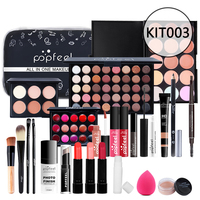 En Gros POPFEEL Ensemble Complet de Cosmétiques pour Femme, Trousse de Maquillage Léger pour Débutante