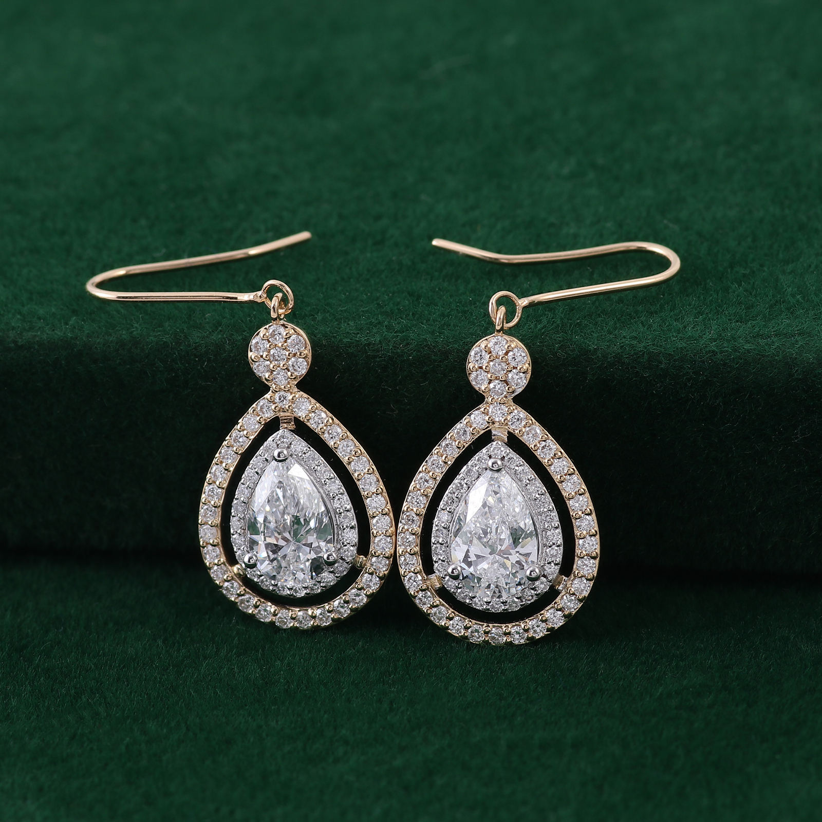 Diamant de laboratoire en argent 925