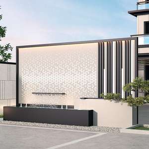 <span class=keywords><strong>Fontaine</strong></span> <span class=keywords><strong>murale</strong></span> d'eau sculptée à la main, grande, moderne, personnalisée, décoration <span class=keywords><strong>de</strong></span> jardin extérieure - Product Image 2