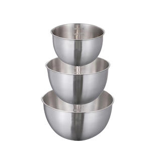 อุปกรณ์ทำขนมสแตนเลสเกาหลีหลายขนาดจากโรงงานโดยตรง พร้อมชามผสมแบบมีขีดบอกปริมาตร - Product Image 1