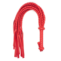 Fouet en cuir haut de gamme Ninghao, accessoires érotiques pour jeux coquins avec pompon