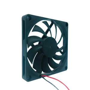 Yofolon Plástico Impermeável Dc Axial Brushless Cooling Fan Low Noise Alta Velocidade 80*80*10mm 3000Rpm 8010 Dc Ventilador De Refrigeração