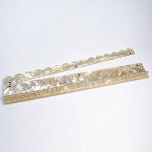 Regla de Mahjong Acrílica de Alta Calidad, Tipo Ondulado Magnético con Patrón de Perlas, 1 Juego de <span class=keywords><strong>4</strong></span> - Product Image 2