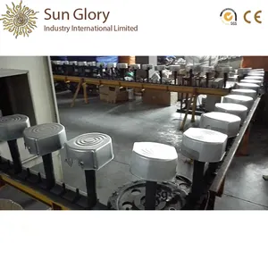 Sunglory A-Z cacerola de aluminio línea de producción de revestimiento de mármol máquina