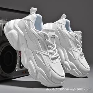 Zapatos Casuales para Hombre, Más Vendidos, con Suela Gruesa, Transpirables, de Malla, con Cordones, a la Moda, Acolchados, para Todas las Temporadas - Product Image 3