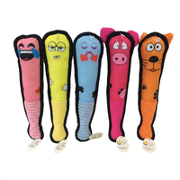 Jouets à mâcher pour chiens en peluche de coton, amusants, interactifs, couineurs, modernes et mignons, de haute qualité, fabriqués en usine