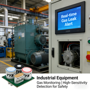 Module de capteur de gaz industriel électrochimique de haute qualité YYS SC401 4-en-1 (remplace ZCE04B) avec RS485 UART pour la détection de CO/H2S/O2/CH4 dans les mines - Product Image 3