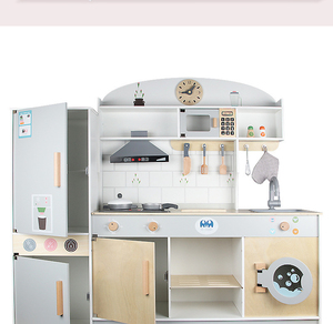 Set <span class=keywords><strong>Giocattolo</strong></span> <span class=keywords><strong>Cucina</strong></span> <span class=keywords><strong>in</strong></span> <span class=keywords><strong>Legno</strong></span> di Alta Qualità per Bambini, <span class=keywords><strong>Grande</strong></span> Frigorifero <span class=keywords><strong>in</strong></span> <span class=keywords><strong>Legno</strong></span>, Set Educativo per la Prima Infanzia - Product Image 6