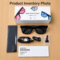 Lunettes électrochromiques polarisées, double haut-parleur, batterie 100 mAh, embouts de branches en silicone antidérapants, chargement magnétique