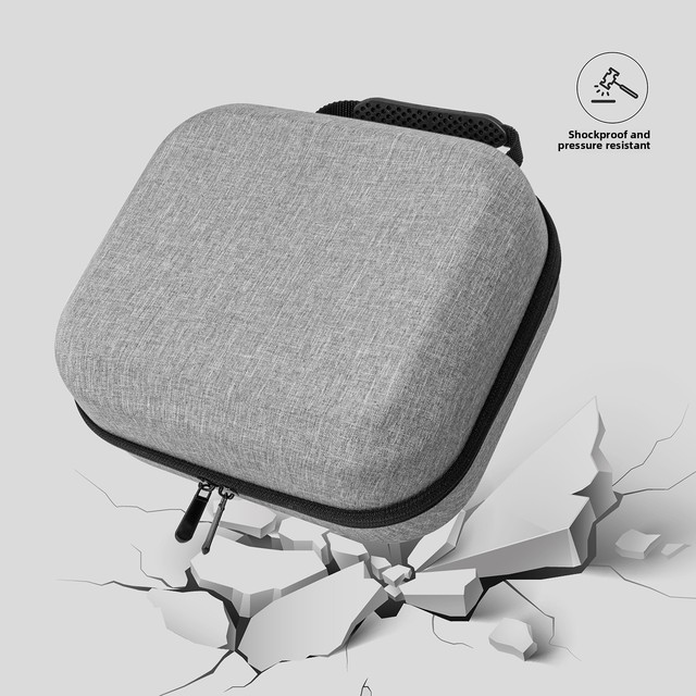 Portable Luxury Dual Handheld Microphone System Storage Case Zipper Waterproof Wireless Speaker Tool Carrying Case Customizable