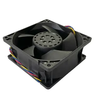 Ventilador de computador com exaustão silenciosa 92mm para compressor, micro refrigerador 3v 9238 5v 24v UL de baixo ruído 3 pinos PWM