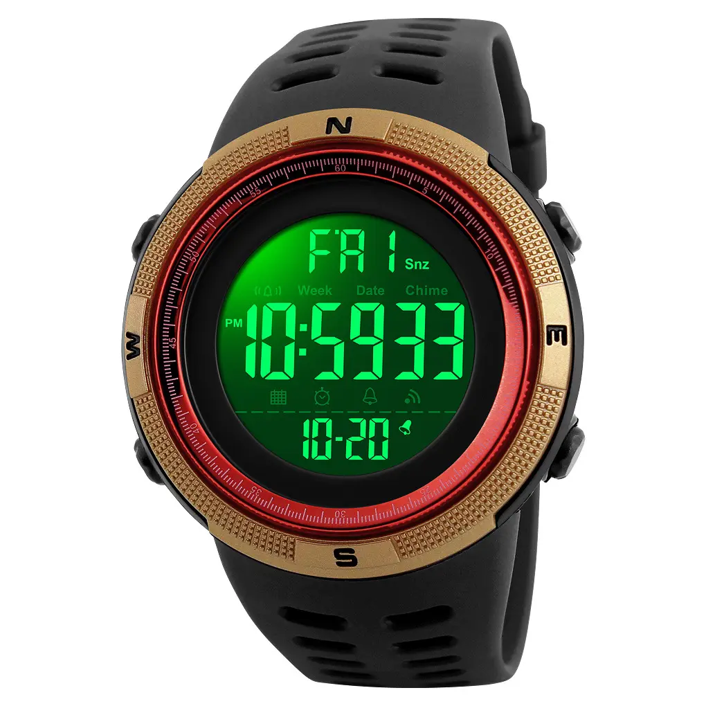 SKMEI 1251 luxury mens watch skmei digital watches Men Sport Wrist Smart Watch reloj inteligente hombre skmei 1251