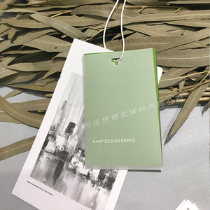 Customizable Half-Fold Soft Plastic Clothing <strong>Tags</strong> Eco-Friendly Personalized Luggage and Shoe/Hat <strong>Tags</strong> for <strong>Garments</strong> - Product Image 2