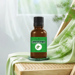 Huile essentielle d'eucalyptus de qualité cosmétique pure avec extrait de feuilles hydratantes pour <span class=keywords><strong>diffuseur</strong></span> anti-moustiques quotidien 8000-48-4 - Product Image 1