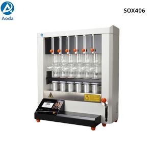 Aoda <span class=keywords><strong>SZF</strong></span>-<span class=keywords><strong>06C</strong></span> Grain alimentation laitier Analyse de la teneur en matière grasse brute Analyseur de graisse Soxhlet de laboratoire - Product Image 5