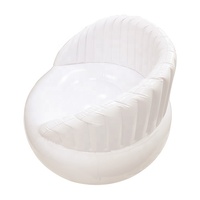 Sofá Inflable de PVC Flocado para el Hogar, Muebles Clásicos para Fiestas, Sofá Cama para Sala de Estar, 2026