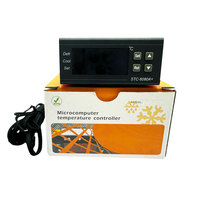 Thermostat de réfrigérateur intelligent STC-8080A+ avec minuterie de dégivrage automatique, contrôleur de température, OEM ODM, 12 mois