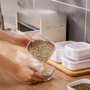 Airtight Plastic Food Storage <b>Containers</b> with Lids for <b>Refrigerator</b> and Microwave, Reusable Meal Prep Lunch Boxes - Product Image 2