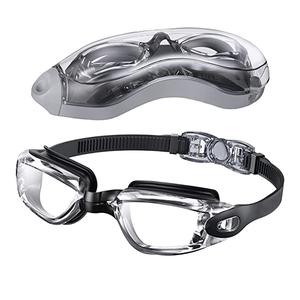 Campione di alta qualità impermeabile Mens ricetta nuoto abbigliamento protetto UV <span class=keywords><strong>cuffie</strong></span> occhiali con ampio telaio Anti-nebbia - Product Image 3