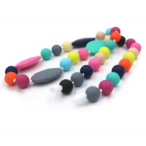 <span class=keywords><strong>Meilleur</strong></span> Bébé Jouets De <span class=keywords><strong>Dentition</strong></span> À Croquer Perles De <span class=keywords><strong>Dentition</strong></span> En Silicone Collier - Product Image 1