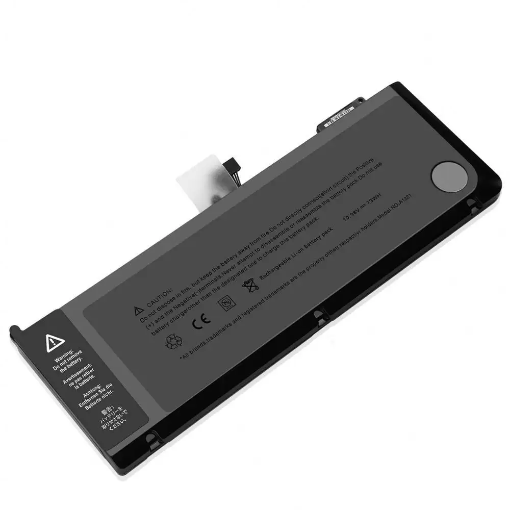 A1321 10.98V 73Wh Replacement Laptop MacBook Pro Battery for sale Apple Unibody 15" A1286 2010