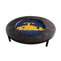 Trampoline à élastique pour enfants et adultes, équipement de plein air, loisirs commerciaux, parcs pour enfants, trampoline de saut