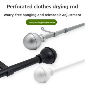 Offre Spéciale longueur et diamètre personnalisé métal fer fenêtre tringle à rideau fleuron Styles modernes matériel décoré pour rideau de fenêtre - Product Image 2