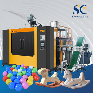 Kunststoff-Schaukelpferd-Herstellungsmaschine Automatische Extrusionsblasformmaschine für Kinderspielplatzspielzeug und Schaukelspielzeug - Product Image 1