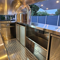 Camion de restauration mobile, remorque à pizza, nouvelle remorque à glaces, camion à hot-dogs, camion à café, camion de restauration BBQ