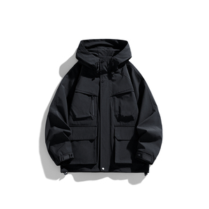 Chaqueta de Invierno Personalizada con Capucha para Parejas, Estilo Dan Chong, Diseño Coreano Holgado y Transpirable, Estilo Harajuku - Product Image 1