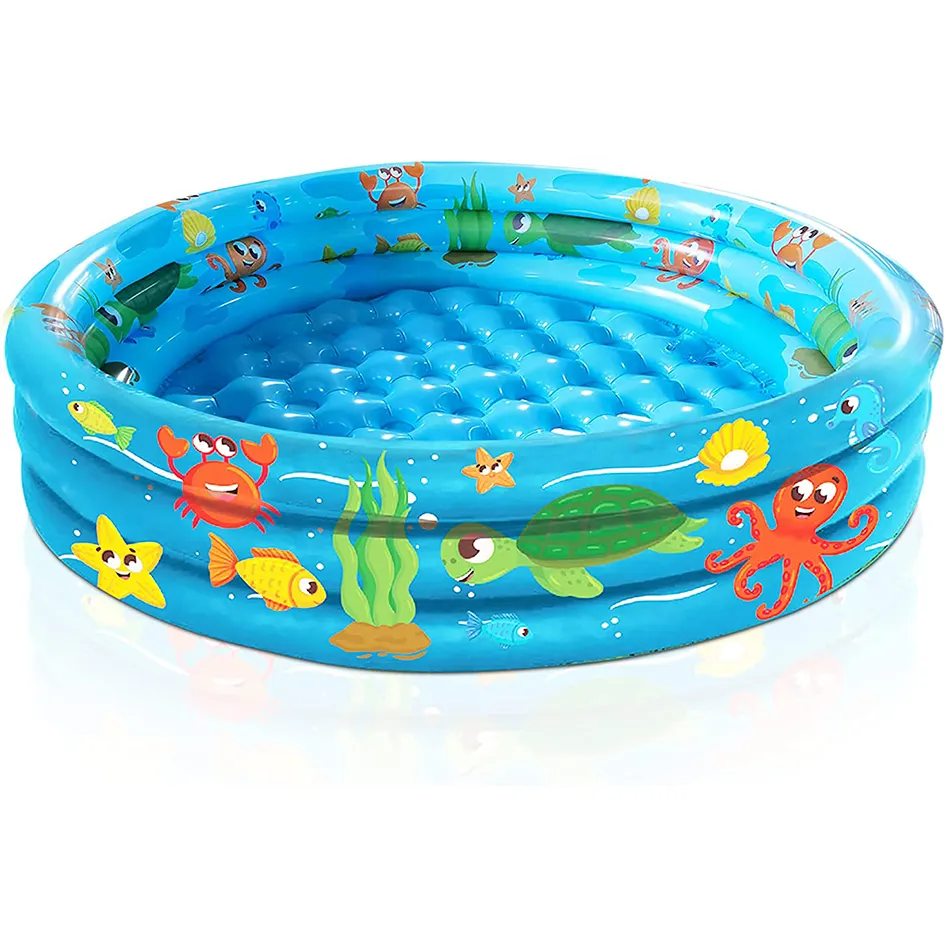 Opblaasbaar Kinderzwembad Voor Kinderen En Peuters Doet Ook Dienst Als Een Ballenbak Hond Zwembad Grote Splash Pool Achtertuin Waterspeelgoed