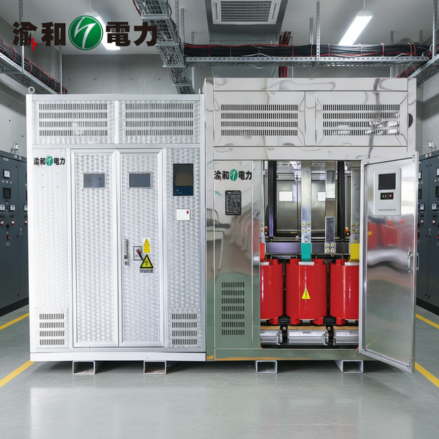 Factory SCB11 250KVA 10KV to 0.48KV Low Loss Low Noise Three Phase IEC60076 ISO CE Certified Dry Type Transformer