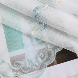 Rèm Màu Trắng Xuyên Thấu Giá Bán Buôn Rèm Cửa Mỏng Sang Trọng Cho Phòng Khách - Product Image 5