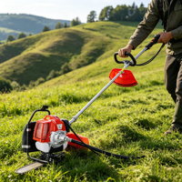 Débroussailleuse à dos sans fil GX35 de haute qualité 140F 4 temps pour herbe, paille et tiges de riz