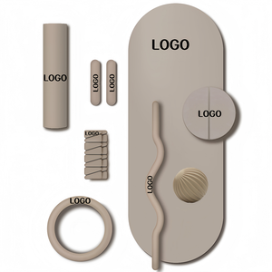 Factory Customized Logo Barbell Ankle <b>Weights</b> Beam Silicone <b>Dumbbell</b> Power Ring Yoga Mat Fitness Set Pilates Ball Accessories - Product Image 1