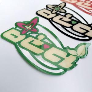 Autocollant 3D adhésif 3M avec logo, résine UV, étiquette en feuille d'époxy en dôme, autocollants 3D imperméables, résistants à la déchirure, écologiques - Product Image 6