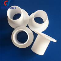 Tabung bantalan polos PTFE isi kaca plastik kustom