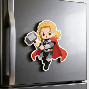 Custom Design <strong>Fridge</strong> <strong>Magnet</strong> <strong>Fridge</strong> Material <strong>Pvc</strong> Mythological Characters Magnetic Sticker - Product Image 5