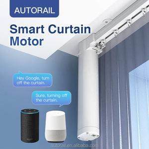 Tenda Elettrica Motorizzata a <span class=keywords><strong>Doppio</strong></span> <span class=keywords><strong>Binario</strong></span> Elegante per la Casa - Product Image 5