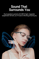 Gafas Inteligentes con Audio, Compatibles con Bluetooth, Manos Libres, Llamadas, Control Remoto para Selfies, Gafas con IA, Regalo, Venta al Por Mayor